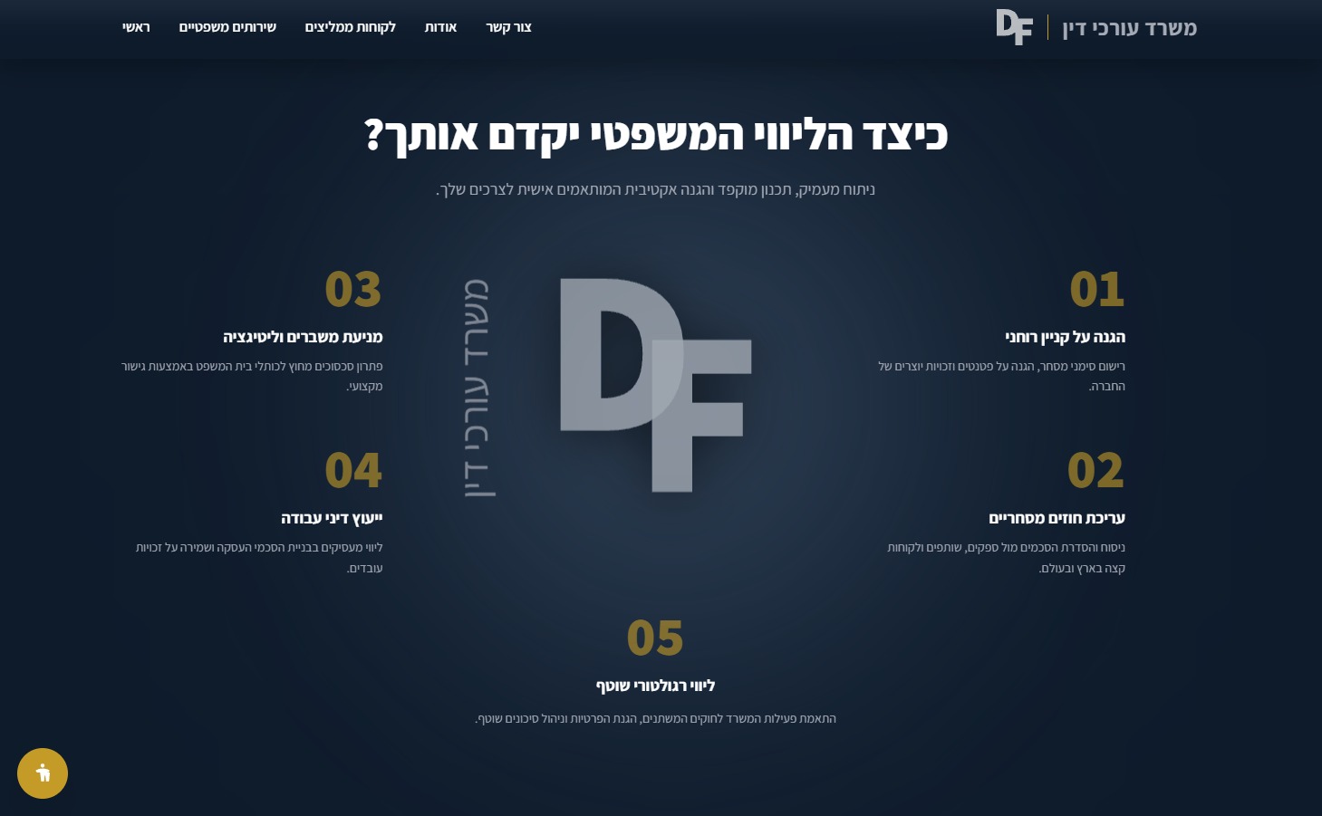משרד עורכי דין DF - תצוגה 2