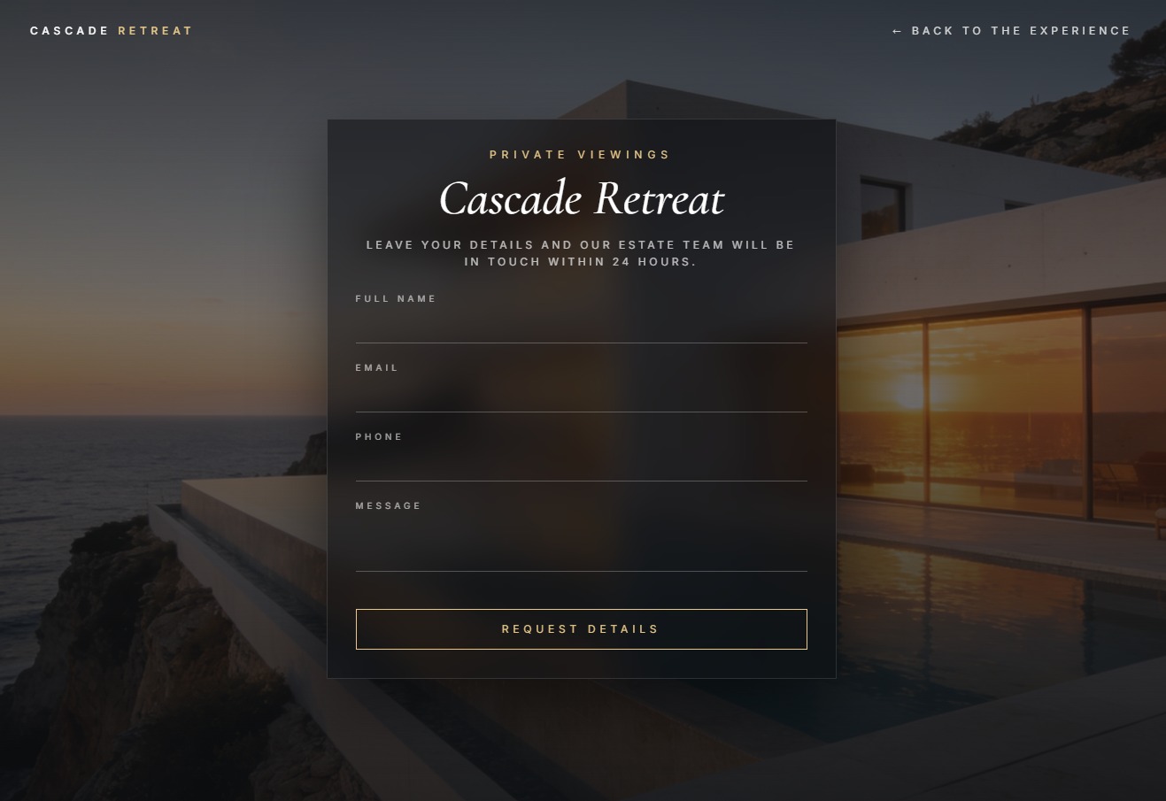 Cascade Retreat - תצוגה 3